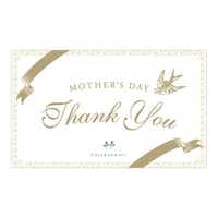 母の日限定カード（MOTHER'S DAY Thank You・無料）