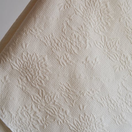 《Jacquard Works》kusakanmuriロゴ入りフラワークロス M（60cm×60cm）