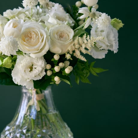 White on White Bouquet
