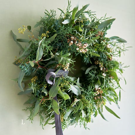 静かな森のリース《クリスマス限定》