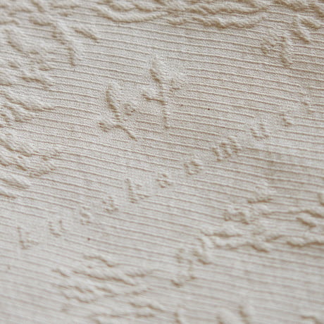 《Jacquard Works》kusakanmuriロゴ入りフラワークロス M（60cm×60cm）