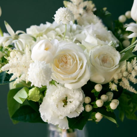 White on White Bouquet