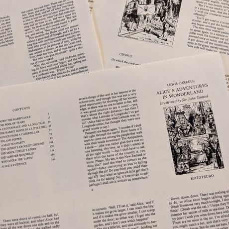 Alice's Adventures in Wonderland -unbound
