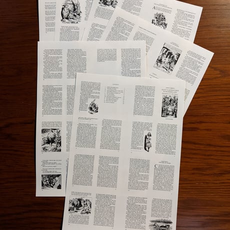 Alice's Adventures in Wonderland -unbound