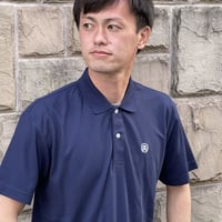 ggマークドライカノコポロシャツ(インディゴ)