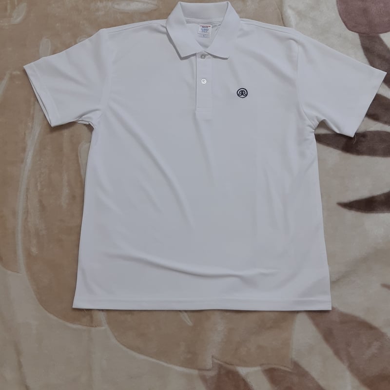 ggマークドライカノコポロシャツ(白) | Genki15STORE