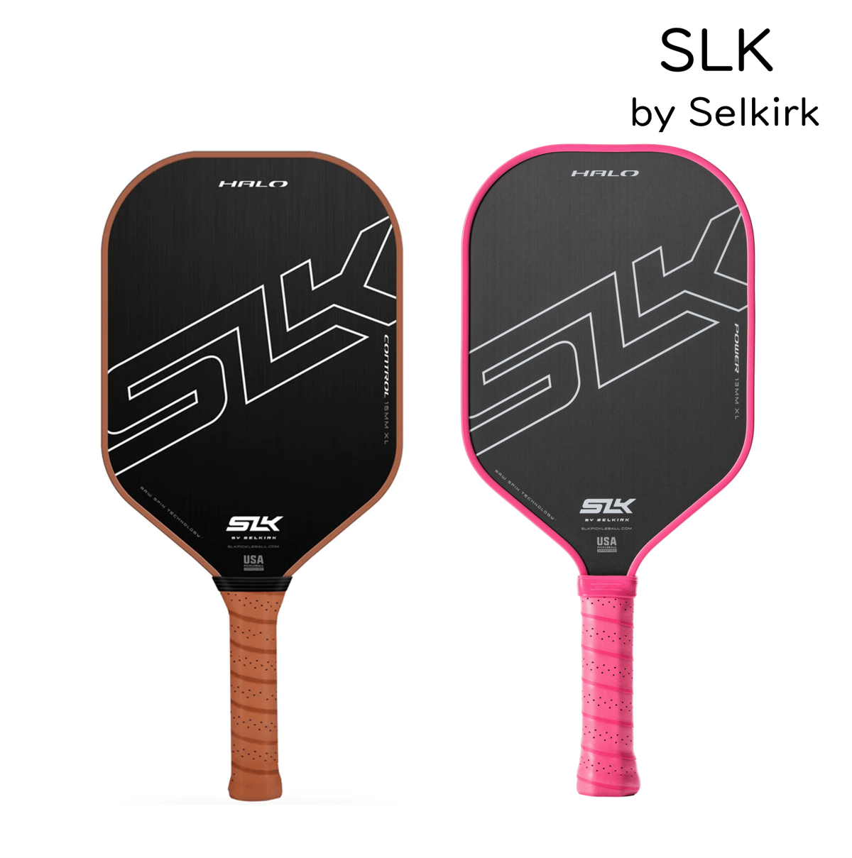 ピックルボールパドル Selkirk SLK Halo Control 青い SLK New HALO Control - XL Blue ピックルボールパドル | SANNO