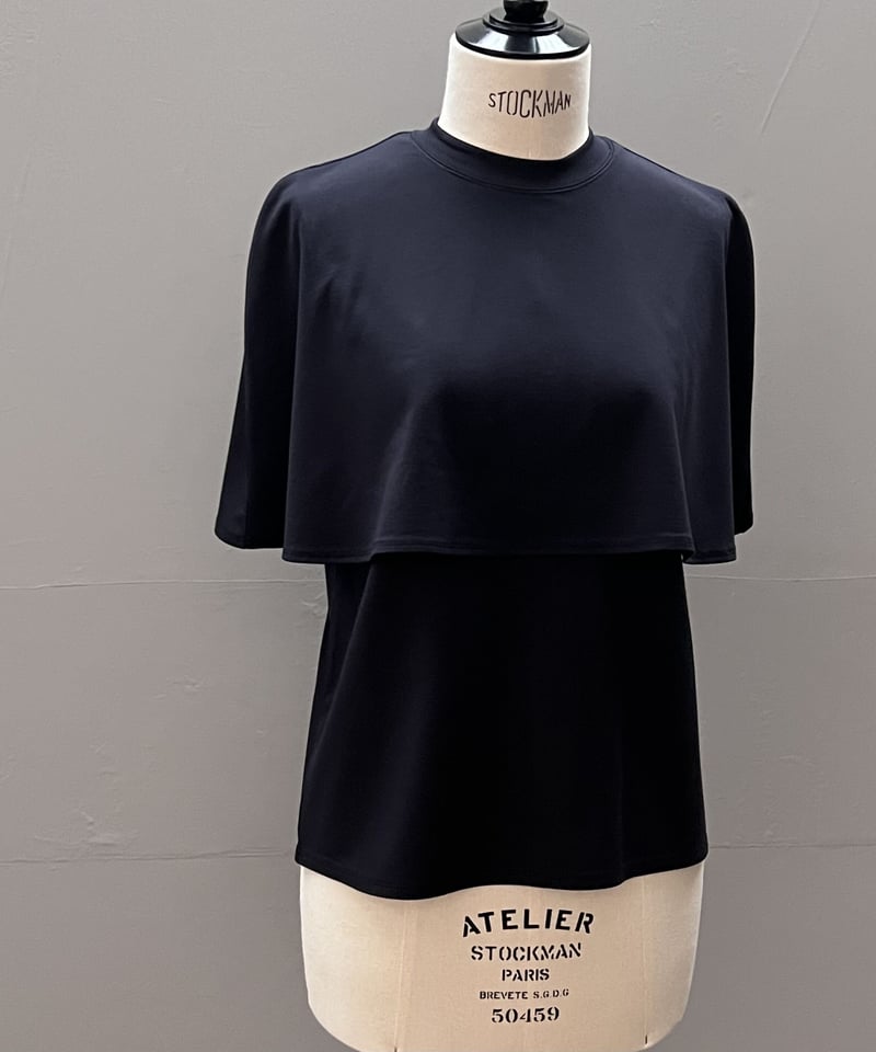 NO.29 ポンチケープ付きトップス | miccar ONLINE STORE NO.29 ポンチケープ付きトップス | miccar ONLINE STORE