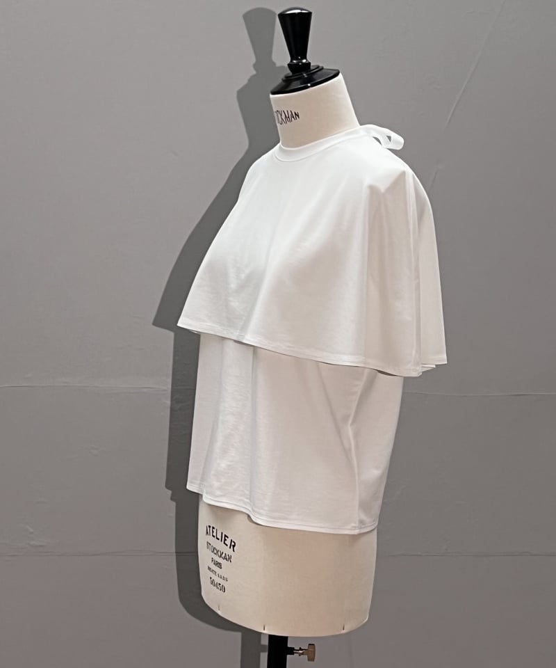 NO.29 ポンチケープ付きトップス | miccar ONLINE STORE NO.29 ポンチケープ付きトップス | miccar ONLINE STORE