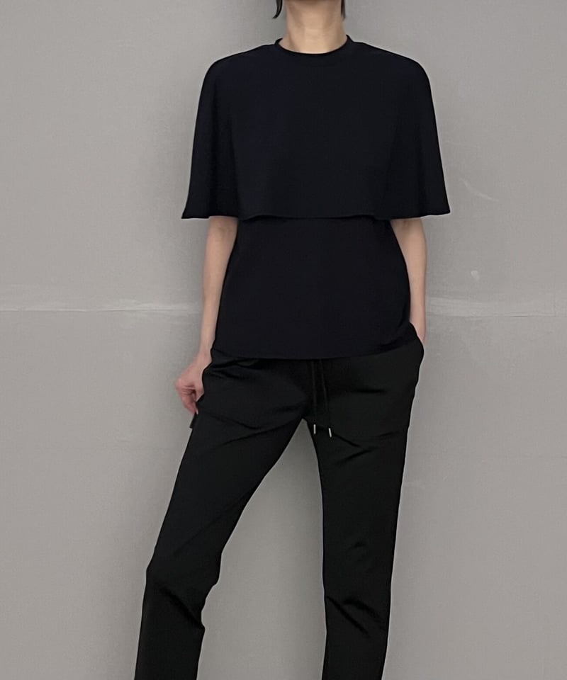 NO.29 ポンチケープ付きトップス | miccar ONLINE STORE NO.29 ポンチケープ付きトップス | miccar ONLINE STORE