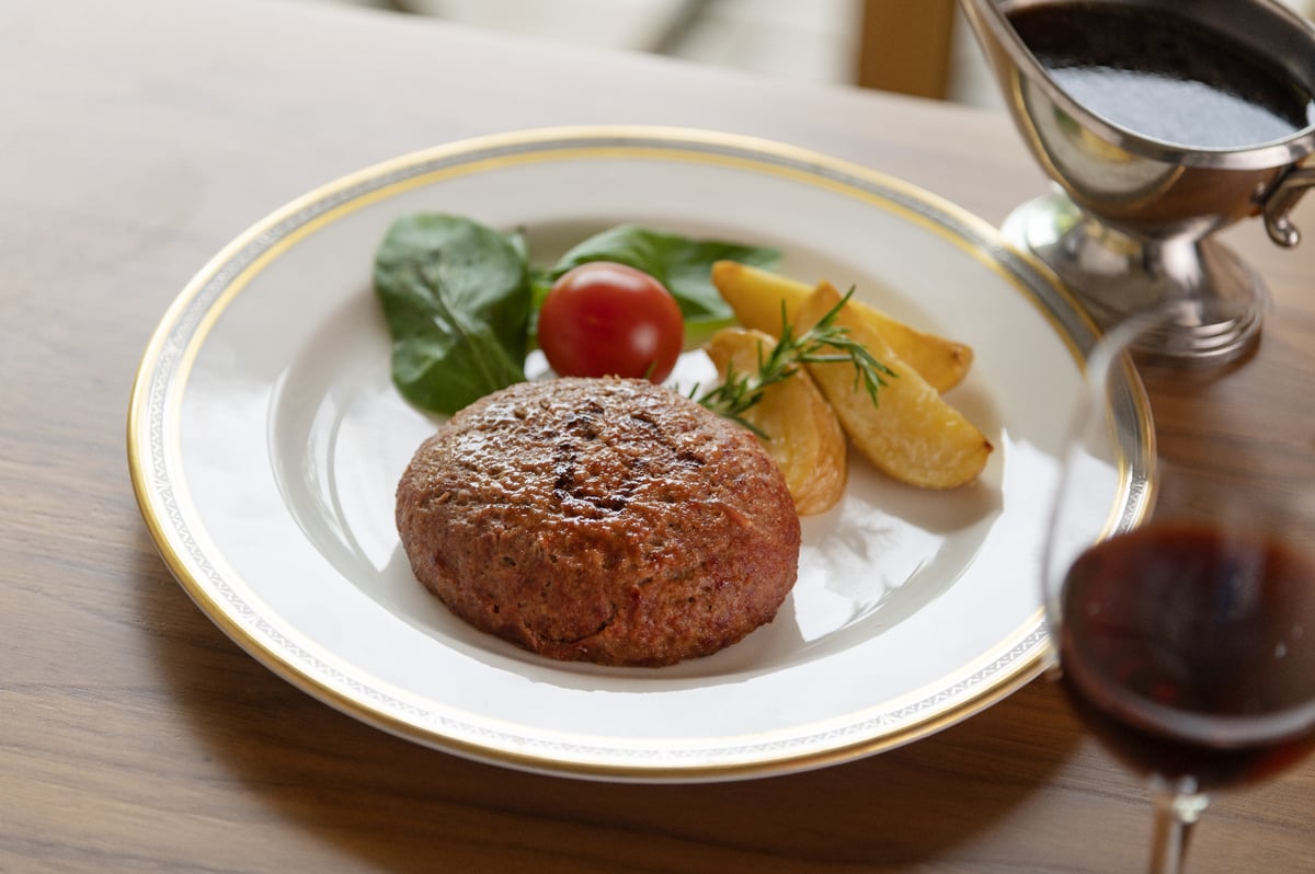 蒲原牛レストランハンバーグ（単品） | ミートフーズウスイ