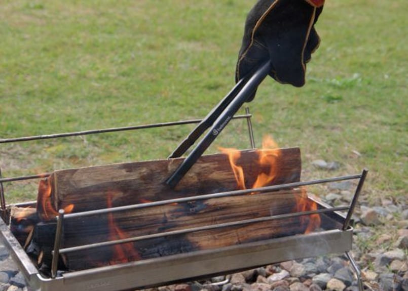 belmont（ベルモント）UL hibasami 火バサミ 薪バサミ 焚き火 | OVER