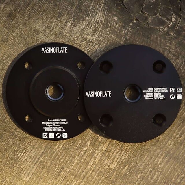 a38grate AS2OVコラボ アシノプレート付き asimocrafts (アシモクラフツ) アウトドアテーブル アシノ