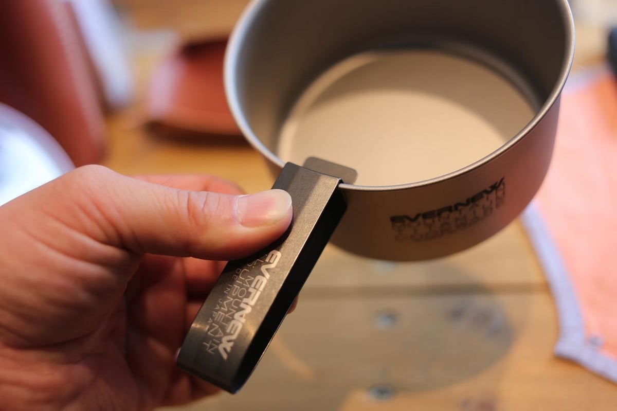 EVERNEW（エバニュー）TI Storage pot560 チタンストレージポット560