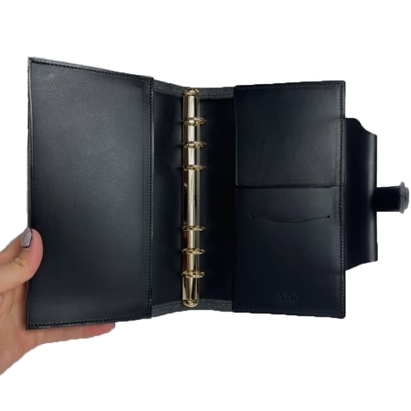 KNOX】FLUCT/フラクト システム手帳 バイブルサイズ ベルト付き