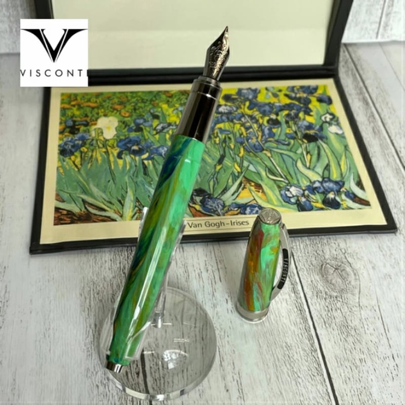 VISCONTI ボールペン ヴァンゴッホ　アイリス ライトグリーン　新品未使用 VISCONTI ボールペン ヴァンゴッホ アイリス ライトグリーン 新品未