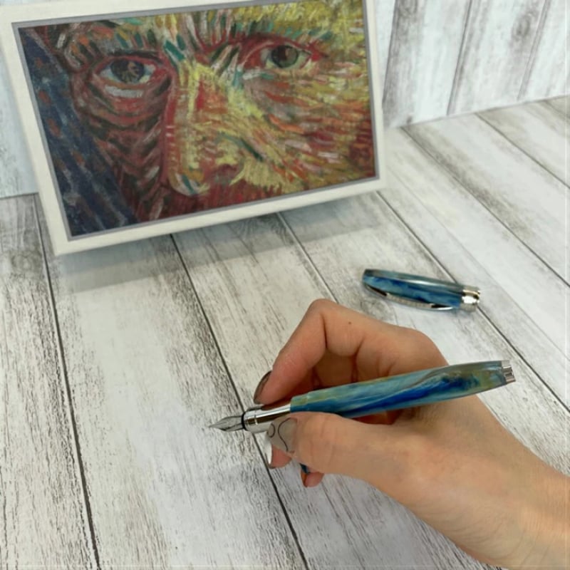 VISCONTI】Van Gogh PORTRAIT BLUE/ヴァン・ゴッホ 自画像 万年