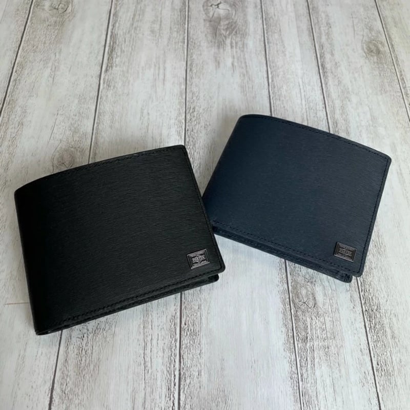 PORTER CORDURA ブラック 二つ折り財布 PORTER ポーター 吉田カバン 10 ブラック 703-07976 ウォレット ヒート 財布・ケース・小物入れ