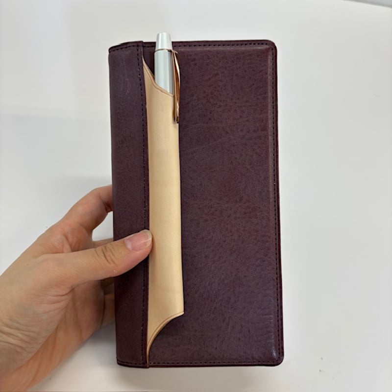 KNOX】N/PEARCE /エヌピアス（すもも×ナチュラル）システム手帳 ナロー  