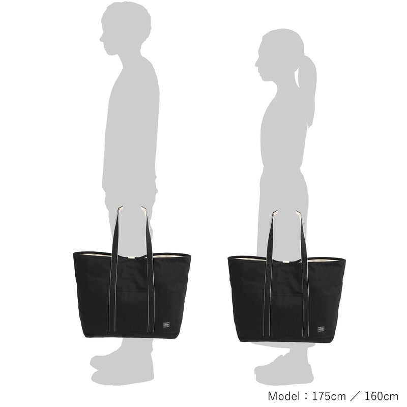 PORTER】NOIR/ノアール トートバッグ(L)〈吉田カバン正規取扱店