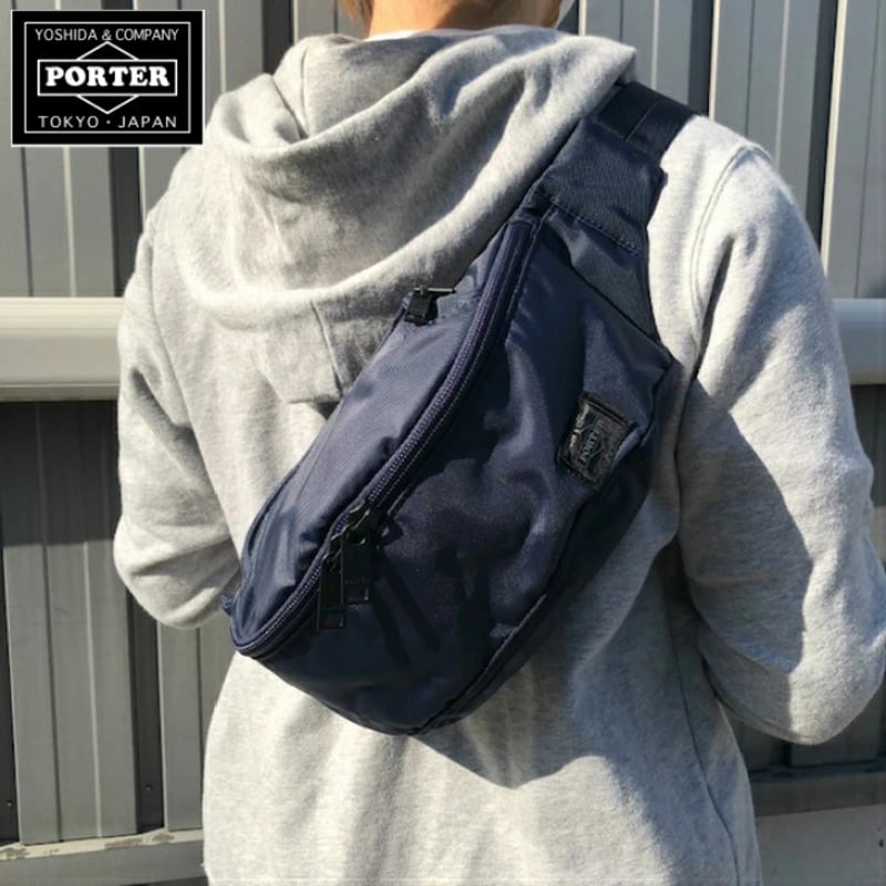 PORTER】FLASH/フラッシュ ウエストバッグ(S)〈吉田カバン正規取扱店