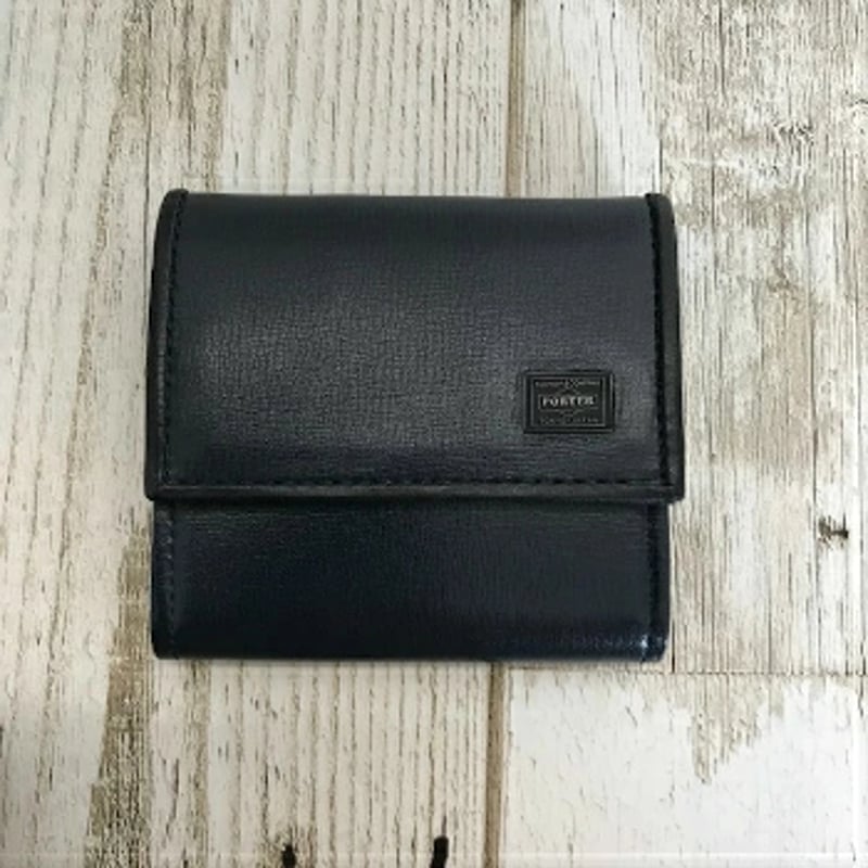 新品　PORTER コインケース　ブラック　プリュム　財布　L字ファスナー 新品 PORTER コインケース ブラック プリュム 財布 L字ファスナー