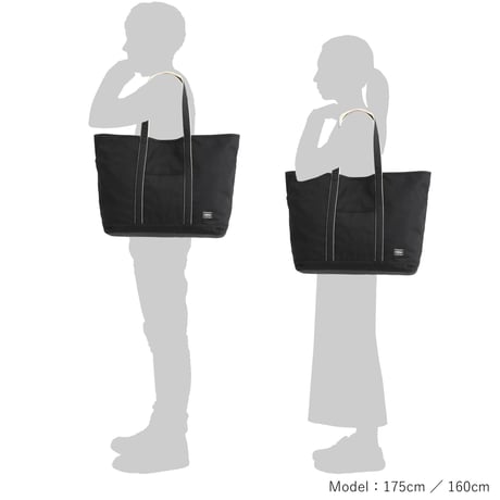 【PORTER】NOIR/ノアール　トートバッグ(L)〈吉田カバン正規取扱店〉