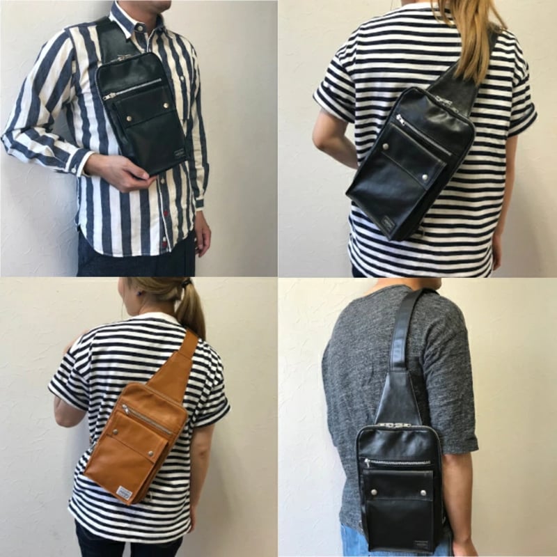 yoko3207様商談済　PORTER スリングショルダーバッグ PORTER ポーター フリースタイル スリングショルダーバッグ 707-06127