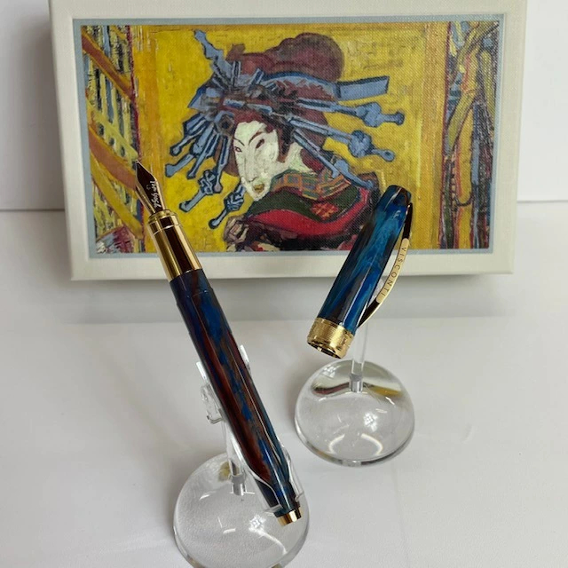 VISCONTI】Van Gogh OIRAN/ヴァン・ゴッホ 花魁 万年筆 | ぶんぐはうす大山
