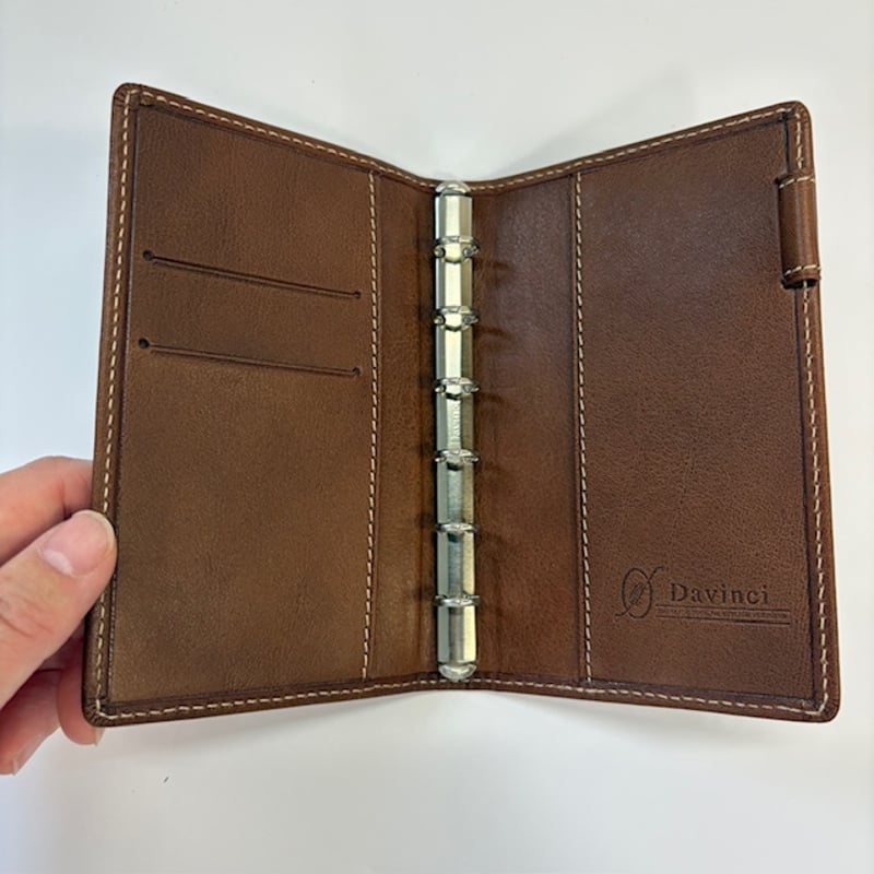 Davinci】オイルレザー システム手帳 ミニ6サイズ 11mm径 JDP1411 |