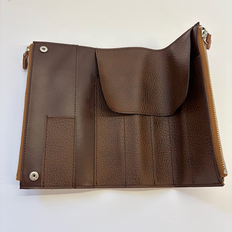 訳ありBuddy's Leather Worksアリゲーター　レザーペンケース 訳ありBuddy's Leather Worksアリゲーター レザーペンケース 【総代理