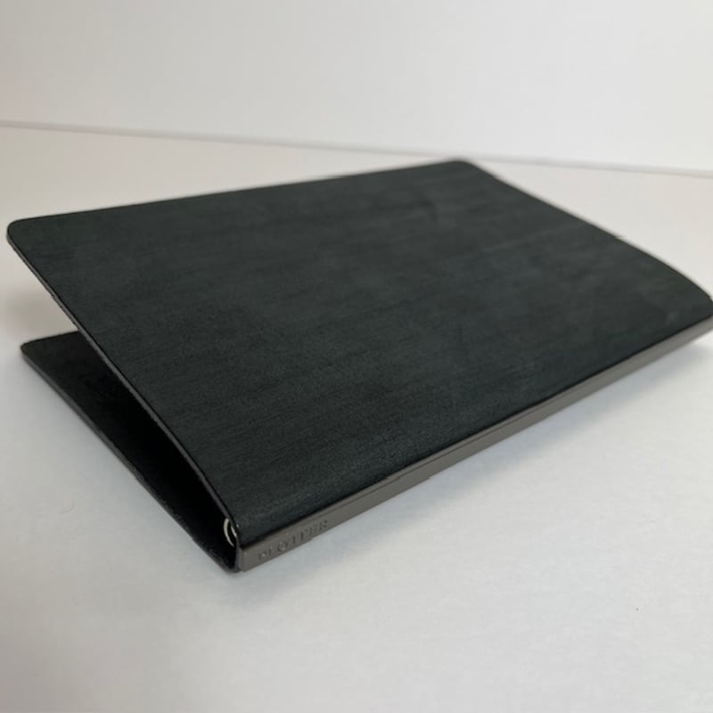 PLOTTER ６穴リングレザーバインダー　バイブルサイズ　ブラック PLOTTER プロッター 6穴リングレザーバインダー Liscioリスシオ