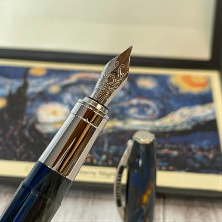 VISCONTI】Van Gogh STARRY NIGHT/ヴァン・ゴッホ 星月夜 万年筆...