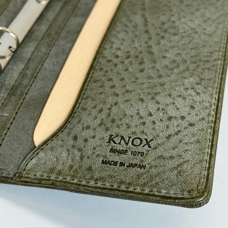 KNOX】N/PEARCE /エヌピアス システム手帳 ナローサイズ | ぶん