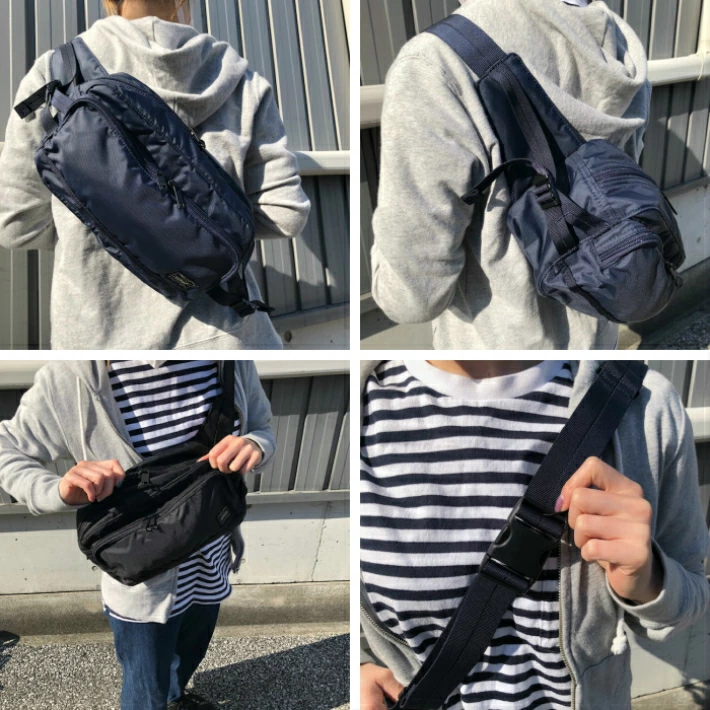PORTER】FLASH/フラッシュ ウエストバッグ〈吉田カバン正規取扱 PORTER】FLASH/フラッシュ ウエストバッグ〈吉田カバン正規取扱
