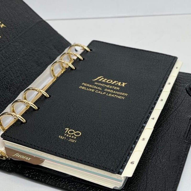 fILOFAX ファイロファックス ウィンチェスター／ブラック日本限定