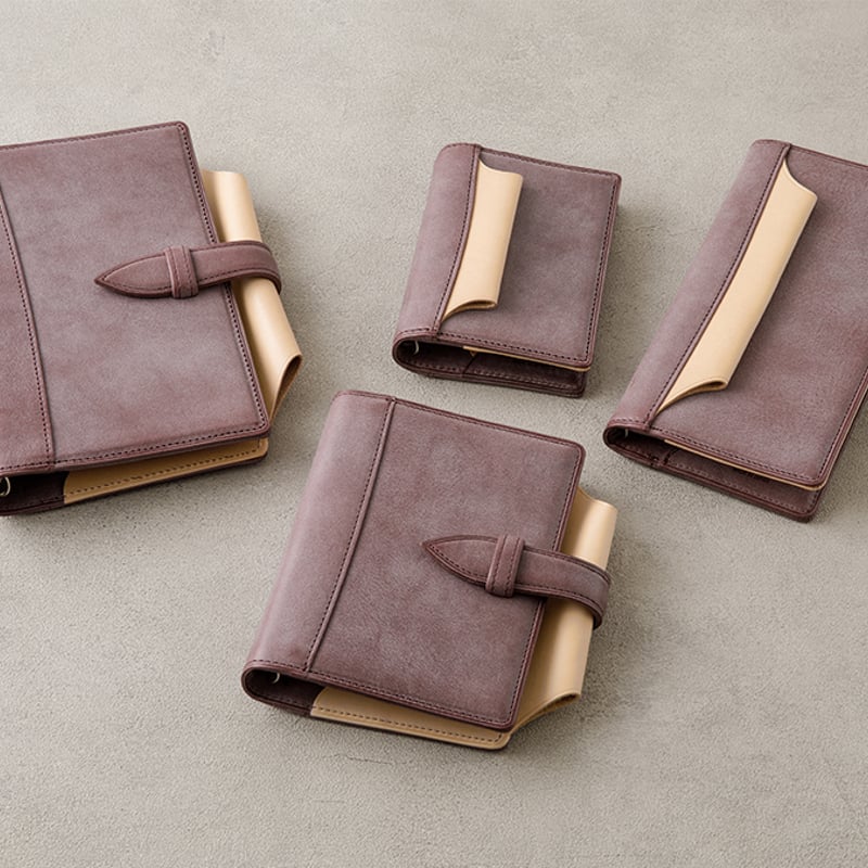 NOB様 リクエスト 6点 まとめ商品 KNOX】N/PEARCE /エヌピアス（すもも×ナチュラル）システム手帳 ミニ6