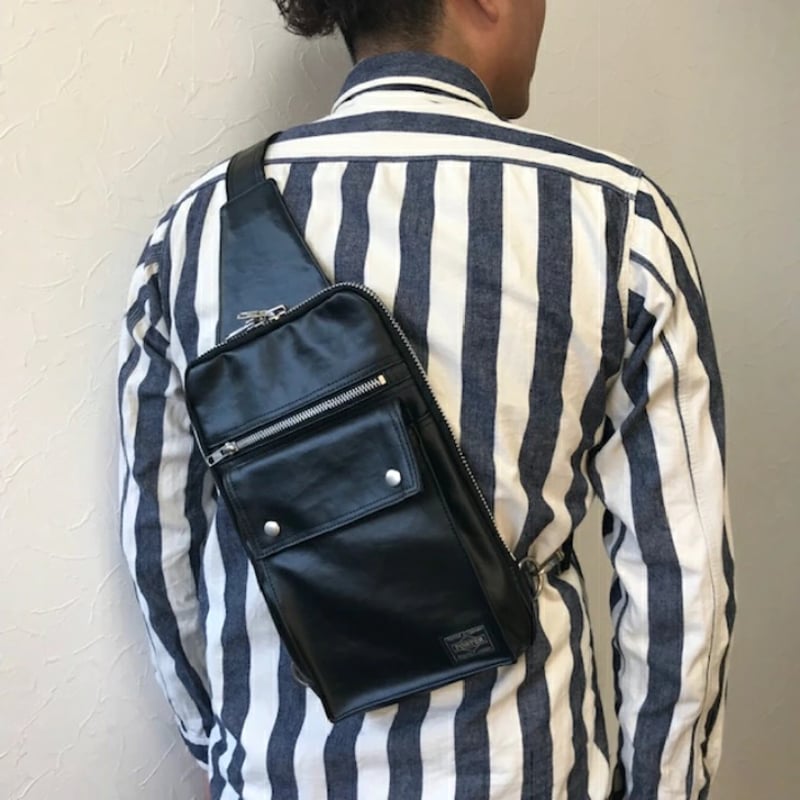 yoko3207様商談済　PORTER スリングショルダーバッグ PORTER ポーター フリースタイル スリングショルダーバッグ 707-06127