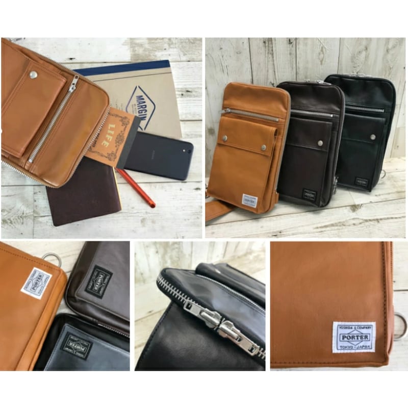yoko3207様商談済　PORTER スリングショルダーバッグ PORTER ポーター フリースタイル スリングショルダーバッグ 707-06127