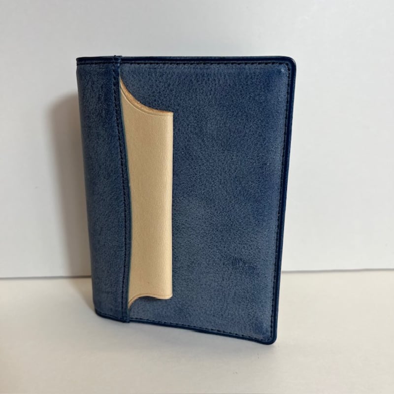 KNOX】N/PEARCE /エヌピアス（ブルー×ナチュラル）システム手帳 ミニ5