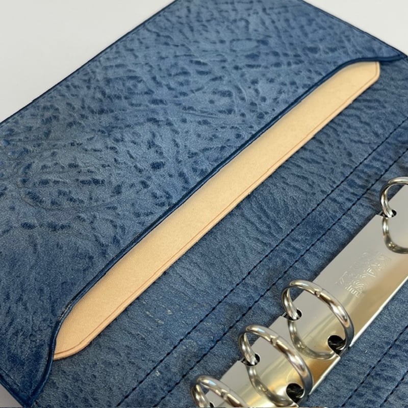 KNOX】N/PEARCE /エヌピアス（ブルー×ナチュラル）システム手帳  