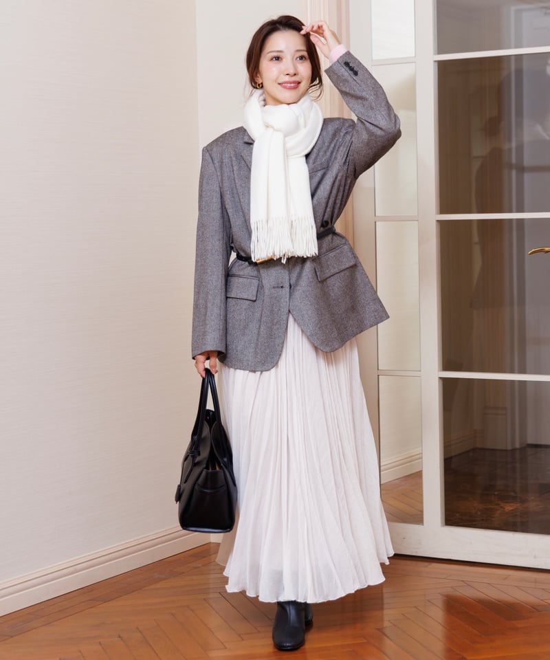 こ*ち様 1*1様 kmrii 大判ストール KMRii ・ケムリ・ Twilight Stole ・レザーフリンジストール | MEGA