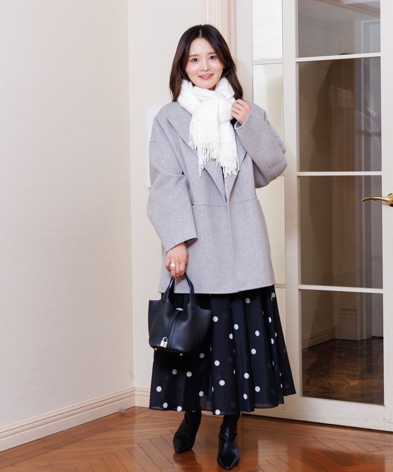 カシミヤ混大判ストール | HELLO BY FUMIO KANAGAWA