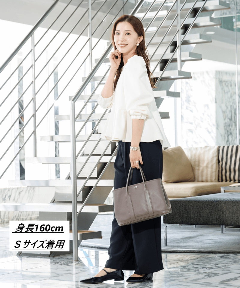 洗える・楽ちん】ダンボールニット パワショルペプラム | HELLO BY