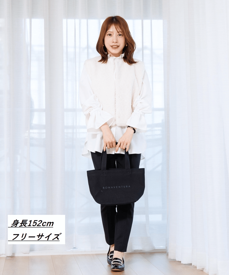 ふみ お洋服 洗える】プードルボアジレ | HELLO BY FUMIO KANAGAWA