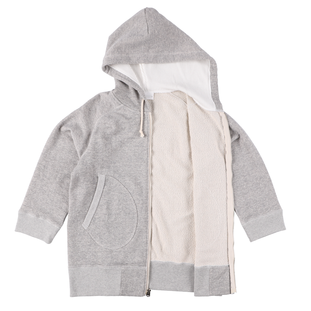 七分パーカー グレー | PANTONE