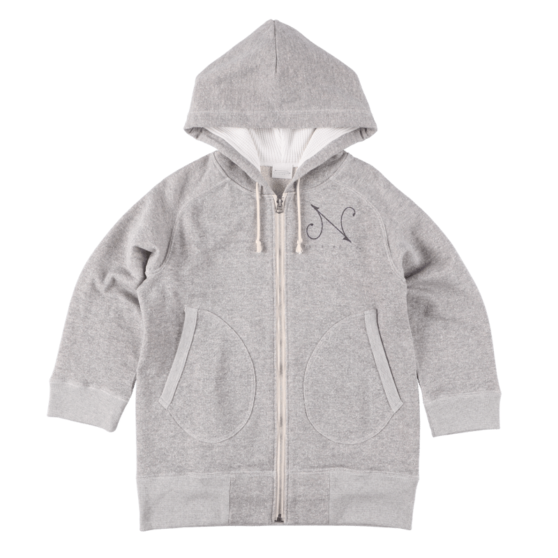 七分パーカー グレー | PANTONE