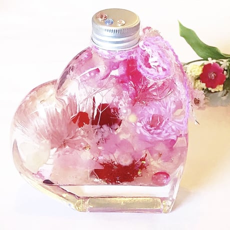 期間限定✳︎『アフロディーテの森』プリザーブドフラワーとクリスタルのメルヘンハーバリウム