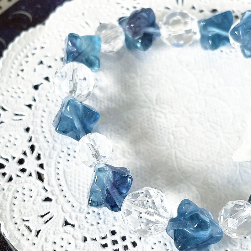 星屑の腕輪』星と光の天然石のブレスレット | シリウス ONLINE SHOP