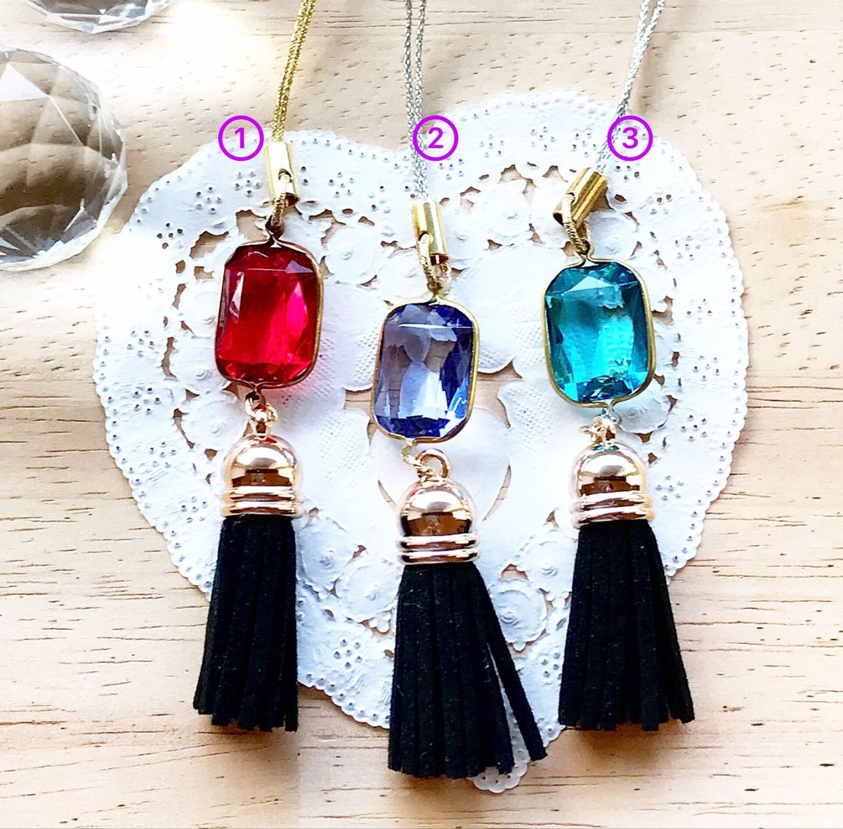 大人のJewel*』ビジューとスワロフスキークリスタルのセミオーダー黒